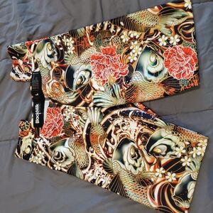 Blackmilk Koi Leggings (L)